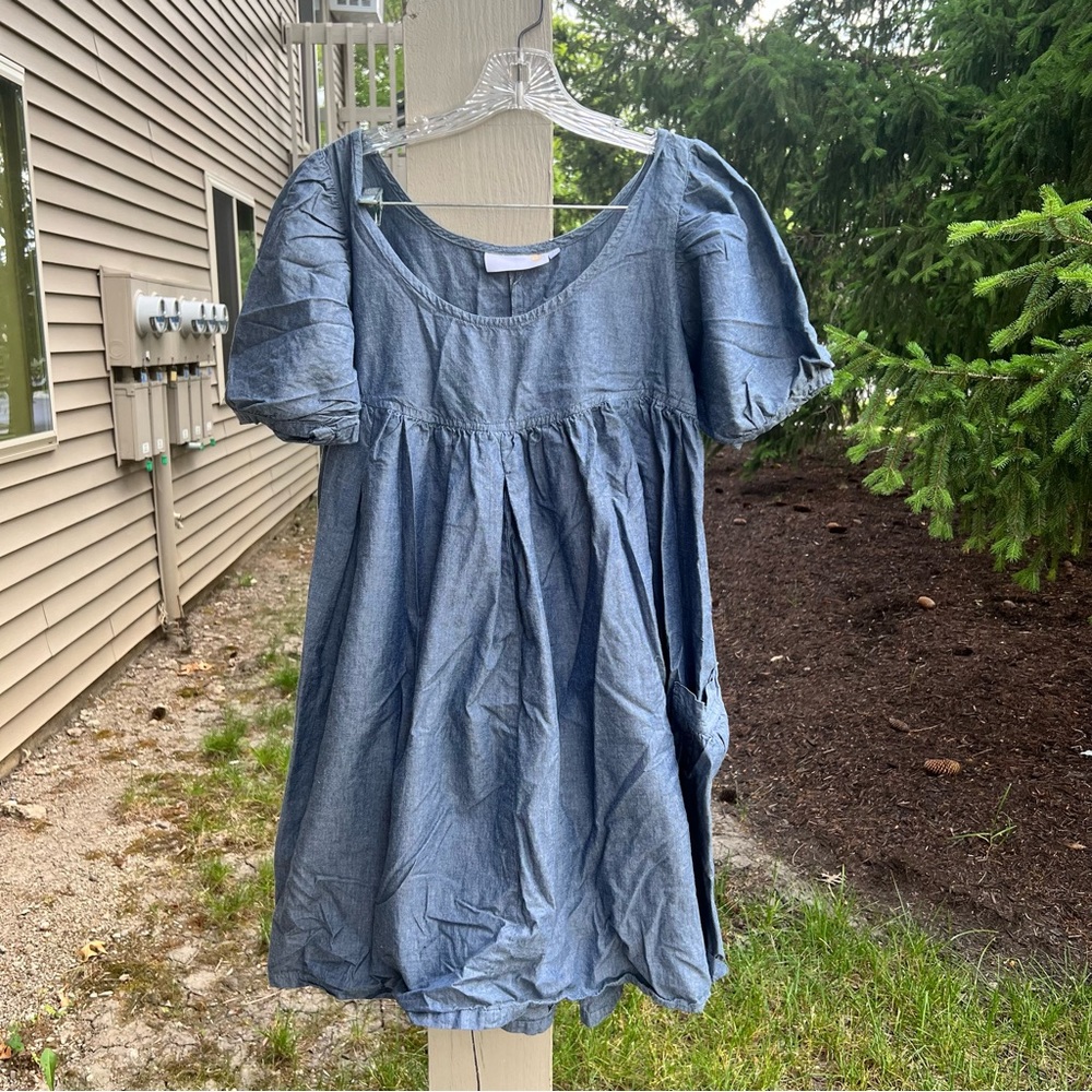 Units Blue Gray Dress